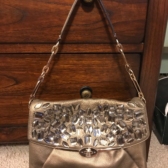 Coach Handbags - Coach embellished shoulder bag